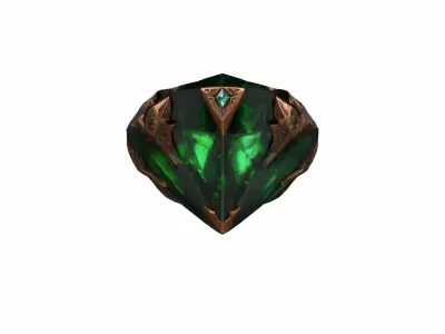3d Model Cursed Diamond Of The Lost King  3D model