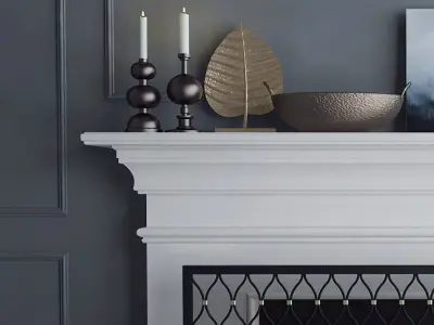 Fireplace 2 3D model