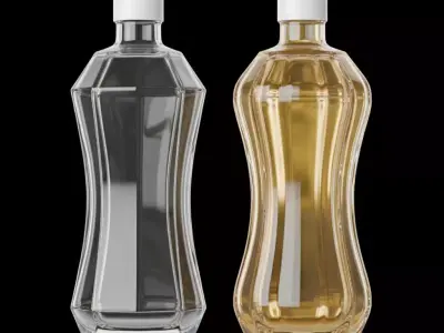 3D Wedding Drink Bottles 3D print model