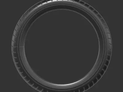 3D Files for scale modeling tires 1 24th scale 3D print model