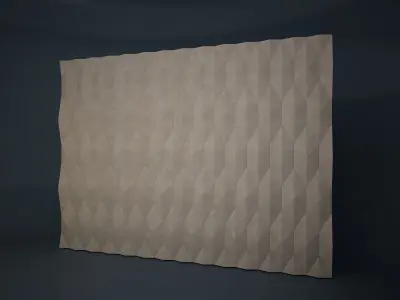 02 ASHOMEO PATTERN WALL 3D model