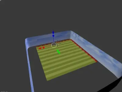 Soccer Goal 3D model 3D model