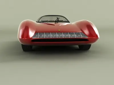 Ferrari 250 P5 Pininfarina concept 3D model