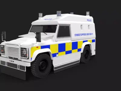 Land Rover Tangi 3D model