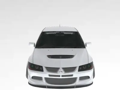 Mitsubishi Lancer Evolution VIII 3D model