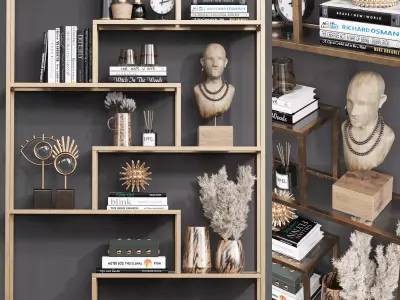 Rack Shelf 01 3D model