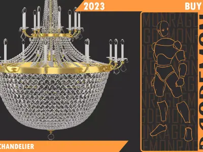 ROOM CHANDELIER 3D model