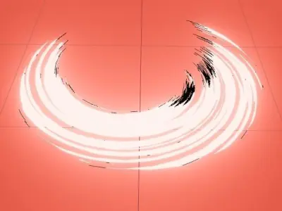 Sword Slash 3D model