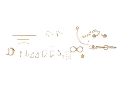 Jewelry design various source 3D print model