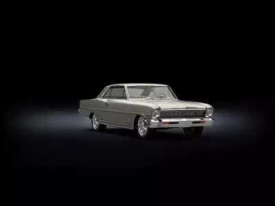 CHEVROLET NOVA SS 1966 3D MODEL 3D model