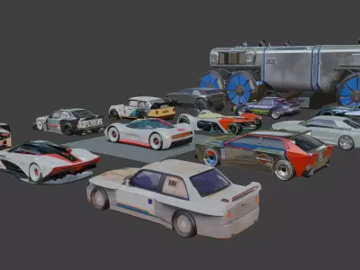 GV set 4 - 13 items 3D model