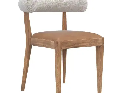 Four Hands Adante Dining Chair 3D model