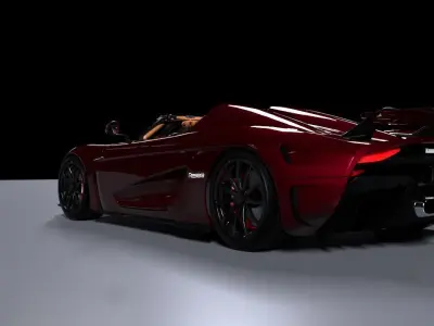 Koenigsegg Regera 3D model