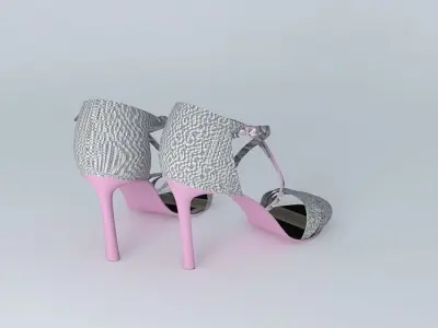 DUNE Wrap Over Strap Sandal No. 4 Free 3D model