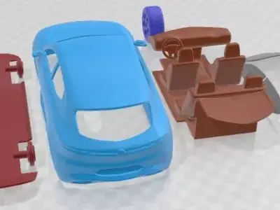 Alfa Romeo Tonale 2019 Printable Car 3D print model