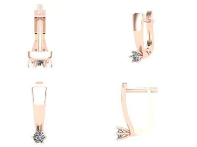akr Earrings  3D print model