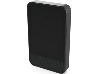 External GPS Low-poly 3D model