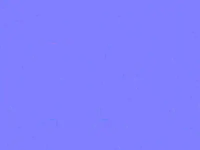 Colorful Wooden Sledge 3D Model Festive Winter Toy Low-poly 3D model