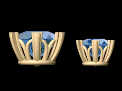 Little Gem Pendant Free 3D print model