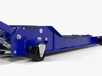 Jack Blue Floor Low-poly 3D model