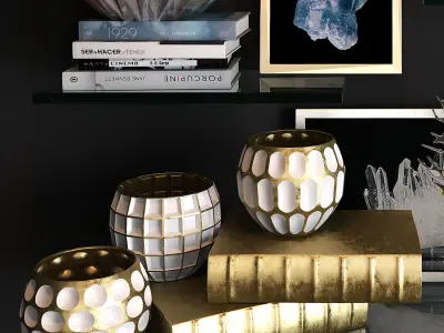 Decor set 24 3D model