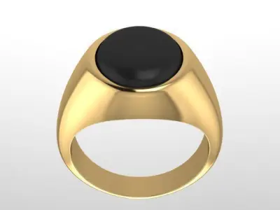 simple ring 3D print model