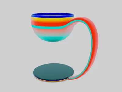 Flower Pot 3D model shop