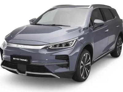 2024 BYD Tang EV With Interior 3D model