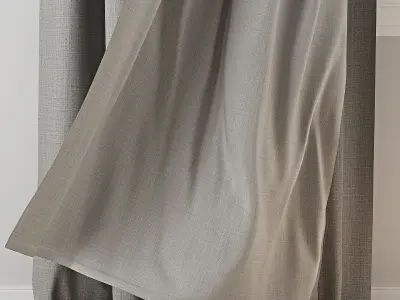 Curtain 821 3D model