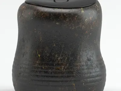 Sculpture 39 Water pot 3D model