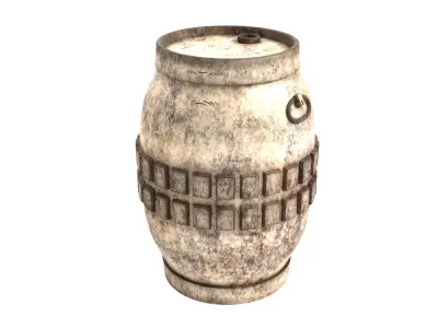 Tantooine Small Barrels  1-6 scale Free 3D print model
