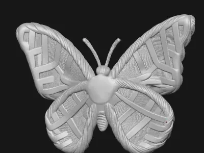 Butterfly 3D print model