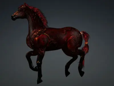 Horse-E4 3D model