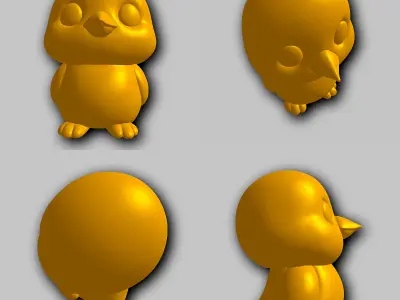 Canary - Kawaii Animals Collection 3D print model