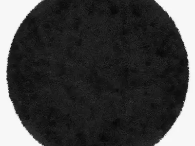 Mayson Round Rug 3D model