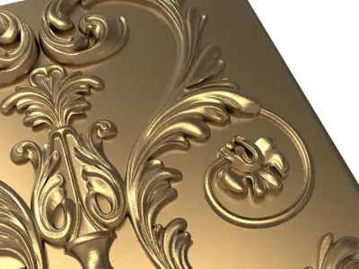  decorative pattern ready for 3D printing 3D model 248