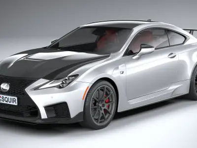 Lexus RC-F Track Edition 2020 3D model