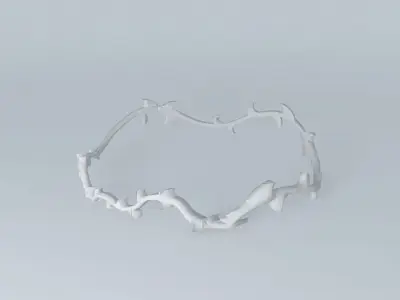 3d thorn crown crown  Thorn Free 3D model