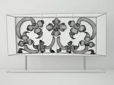 Wood Carving 3D model