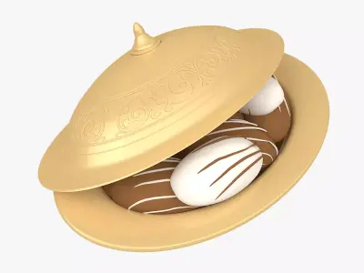 Chocolate Bowl 3D model
