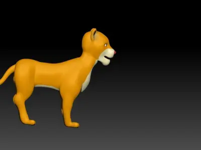 Tiger 3d model 3D model