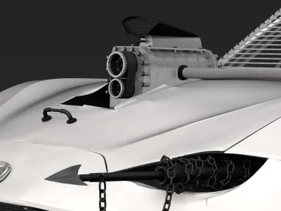 Mad Max Mazda MX 5 Maita Crusher 3D model