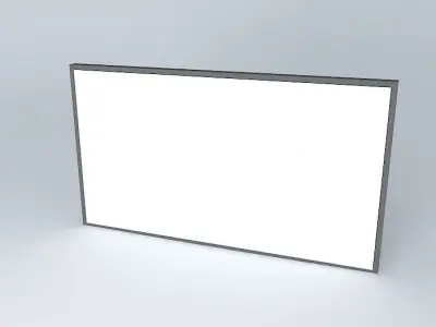 Transport led panel Free 3D model