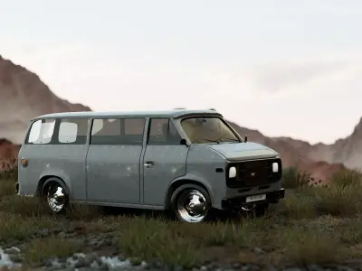 Chevrolet Vintage Van 3D model