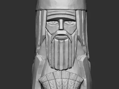 Slavic God Dazhdbog  3D print model