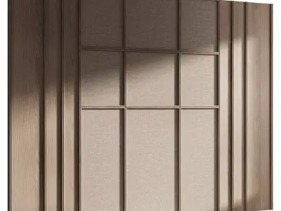 Decorative V45 Wall Panels 3D model