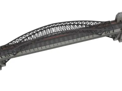 Sydney Harbour Bridge  3D model