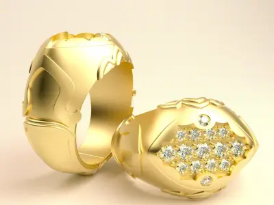 Tango or Ring  for Man Collection  3D print model