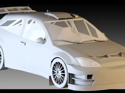13 Racing Cars- High detail 3d models 3D model