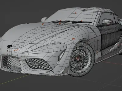 2021 Toyota Supra 3D model